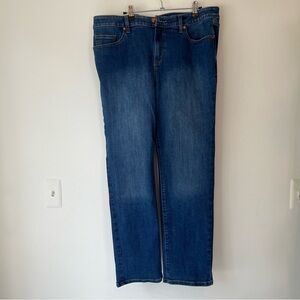 Lane Bryant Blue Straight Leg Jeans